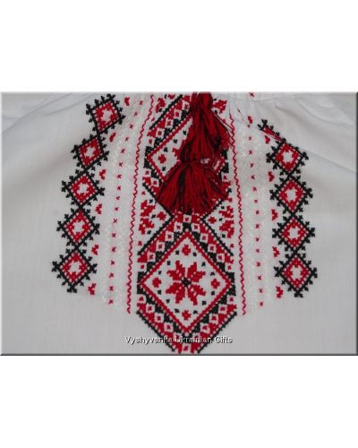 Ukrainian Hand Embroidered Girl's Blouse. Ukraine