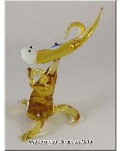 Colourful Burro - Glass Animal Figurine