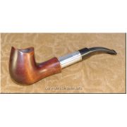 Custom Tobacco Smoking Pipe - Saddle Metal
