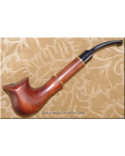 Hand Carved Tobacco Smoking Pipe - Tulip