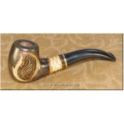 Tobacco Smoking Pipe High Quality - Middle Inlay