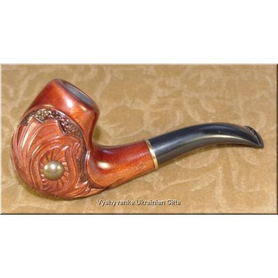 Tobacco Smoking Pipe Hand Carved - Pearl