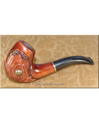 Tobacco Smoking Pipe Hand Carved - Pearl