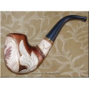 Tobacco Smoking Wooden Pipe - Russian Eagle