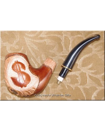 Tobacco Smoking Wooden Pipe - Dollar