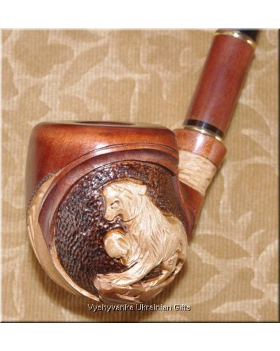 Unique Ukrainian Tobacco Smoking Pipe - Cat Paw
