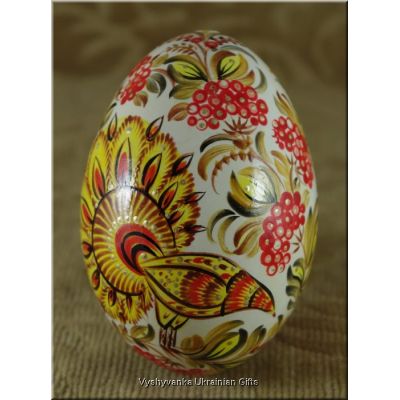 Petrykivka Pysanka Ukrainian Real Goose Egg