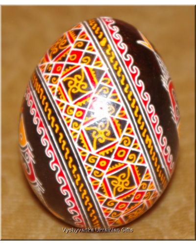 Ukranian Real Nice Quality Pysanka Easter Egg