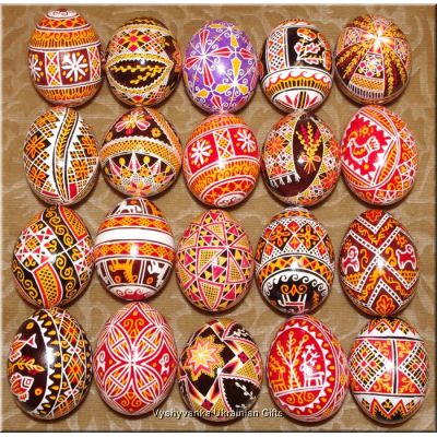 20 Real Ukrainian Easter Eggs Wholesale Pysanky Egg