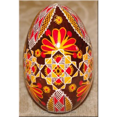 Real Goose Egg Good Quality Pysanka Ukrainian