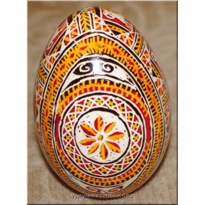 Real Goose Egg Good Quality Ukrainian Pysanka