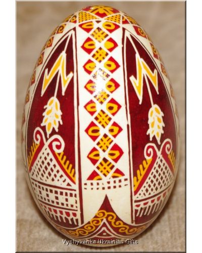 Real Ukrainian Goose Egg Good Quality Pysanka