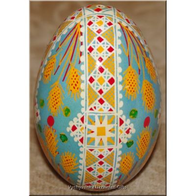 Pysanka Real Ukrainian Goose Egg Hand Painted