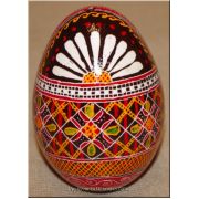 Real Pysanka Ukrainian Goose Egg Hand Painted