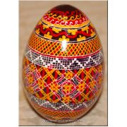 Real Goose Egg Hand Painted Pysanka Ukrainian