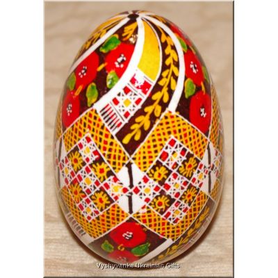 Pysanka Real Ukrainian Goose Egg Nice Quality