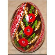 Ukrainian Pysanka Real Goose Egg Hand Painted