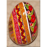 Real Goose Egg Good Quality Ukrainian Pysanka