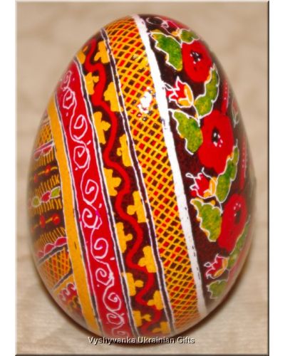 Real Goose Egg Good Quality Ukrainian Pysanka