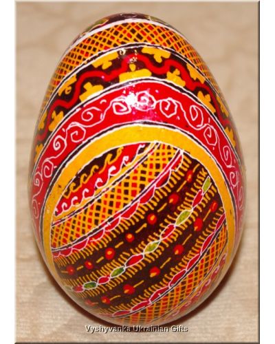 Real Goose Egg Good Quality Ukrainian Pysanka