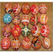 20 Real Ukrainian Pysanky Easter Eggs Wholesale Egg