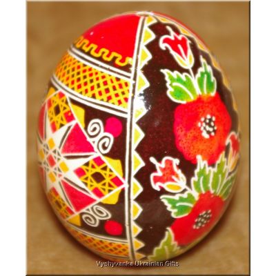Real Easter Egg Ukrainian Pysanka. Nice Quality