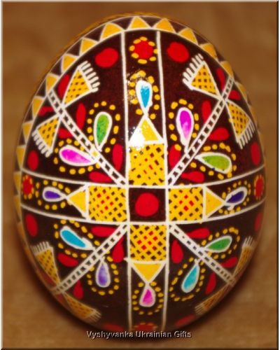 Easter egg Ukraine Art Pisanka Chicken Egg Shell