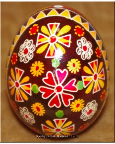 Easter egg Ukraine Art Pysanka Chicken Egg Shell