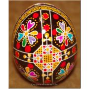 Easter egg Ukrainian Pysanka Hen Blown Egg