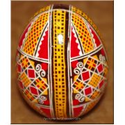 Real Easter egg Ukrainian Art Pysanka Chicken Egg Shell