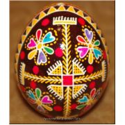 Ukrainian Pysanka Chicken Nice Quality Easter Egg