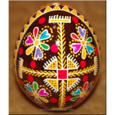 Ukrainian Pysanka Chicken Nice Quality Easter Egg