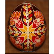 Easter egg Real Ukrainian Art Pysanka Hen Blown Egg