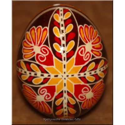 Easter egg Real Ukrainian Art Pysanka Hen Blown Egg