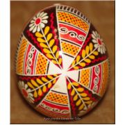 Real Ukraine Pisanka Hen Blown Egg Easter egg