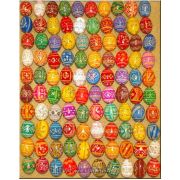 100 Hand Painted Wooden Easter Eggs Wholesale
