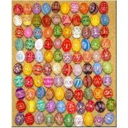 100 Hand Painted Wooden Easter Eggs Wholesale