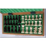 Polish Hand Carved Wooden Chess Set - Seven