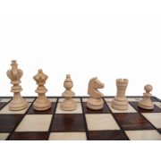 Handcarved Wooden Chess Set - Olympic Small