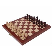 Handcarved Wooden Chess Set - Olympic Small
