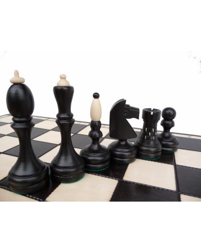 Unique Wooden Hand Carved Classic Chess Set