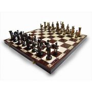 Hand Carved Wooden Chess Set - Spartacus